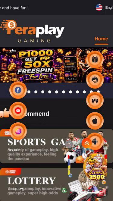 Screenshot of peraplay.bet