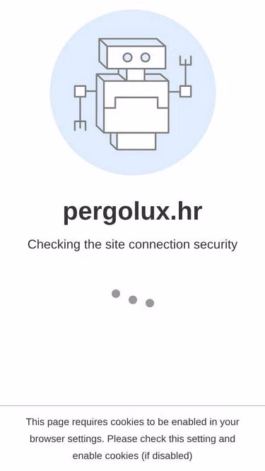Screenshot of pergolux.hr