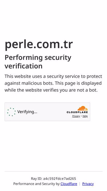 Screenshot of perle.com.tr