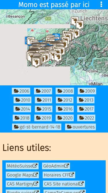Screenshot of perry.ch
