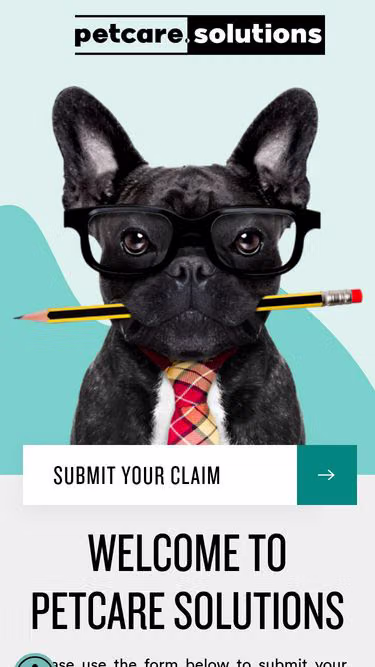 Screenshot of petcare.solutions