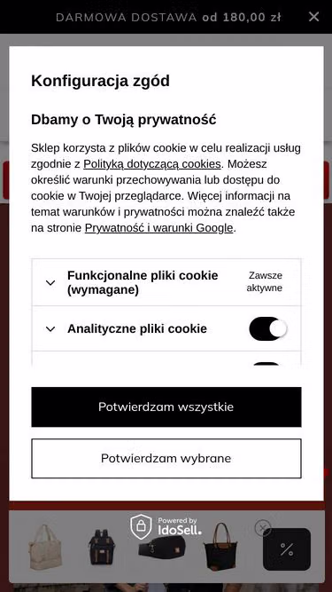 Screenshot of peterson.com.pl