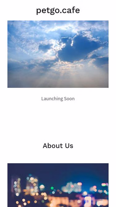 Screenshot of petgo.cafe