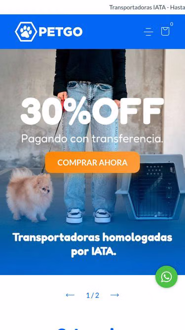Screenshot of petgo.site