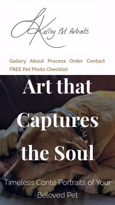 Screenshot of petportrait.info