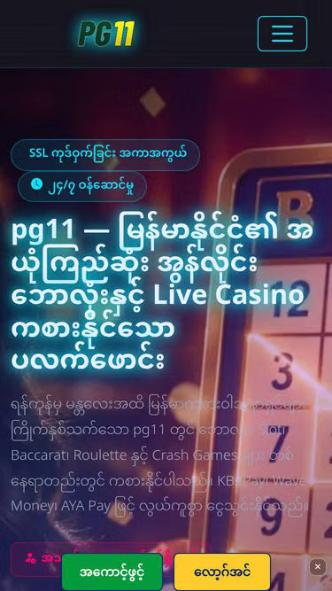 Screenshot of pg11.buzz