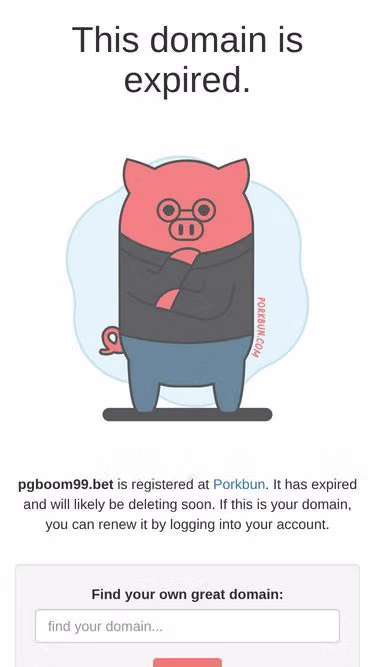 Screenshot of pgboom99.bet