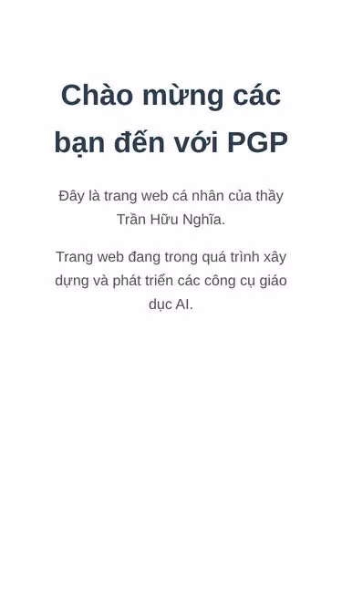 Screenshot of pgp.io.vn