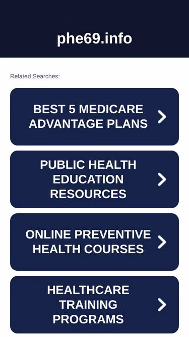 Screenshot of phe69.info