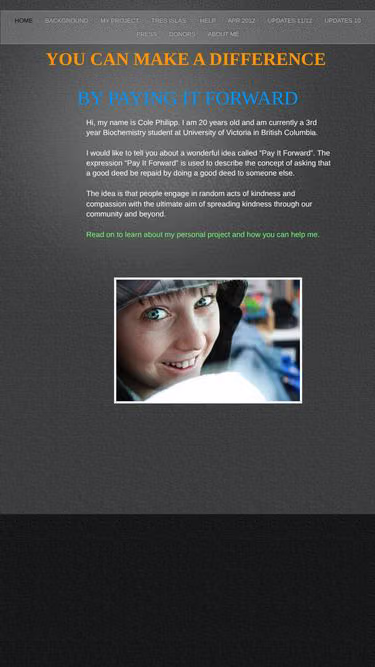 Screenshot of philipp.ca