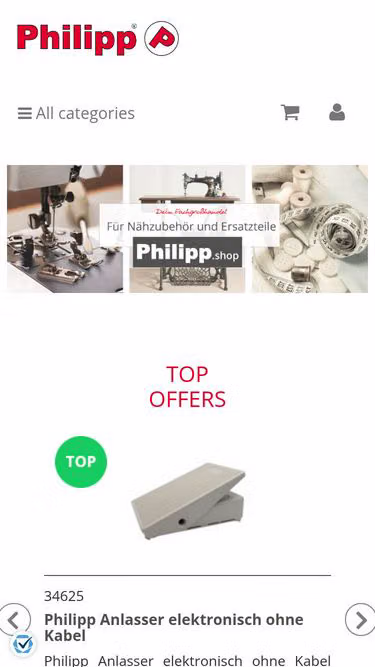 Screenshot of philipp.shop