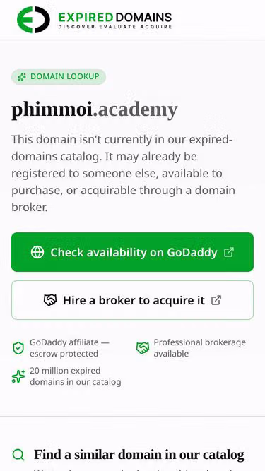 Screenshot of phimmoi.academy