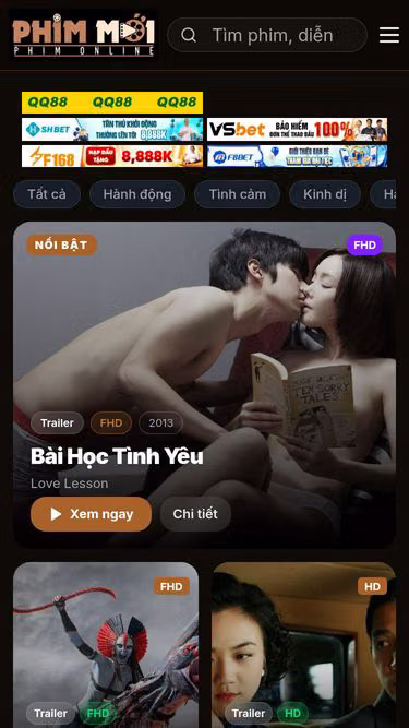 Screenshot of phimmoi.so