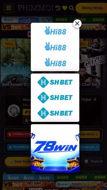 Screenshot of phimmoii.blog