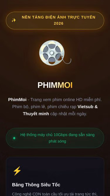 Screenshot of phimmoii.cfd