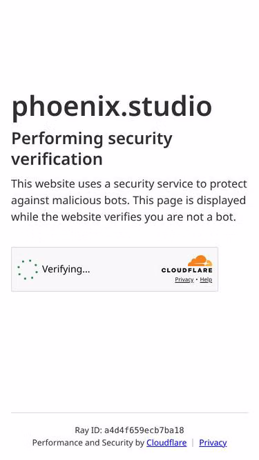 Screenshot of phoenix.studio