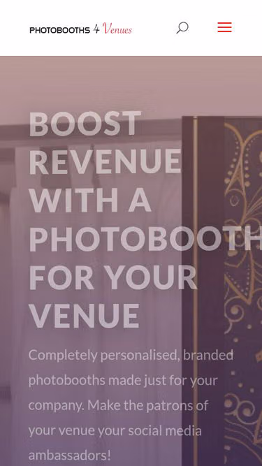 Screenshot of photobooth.co.uk