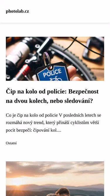 Screenshot of photolab.cz
