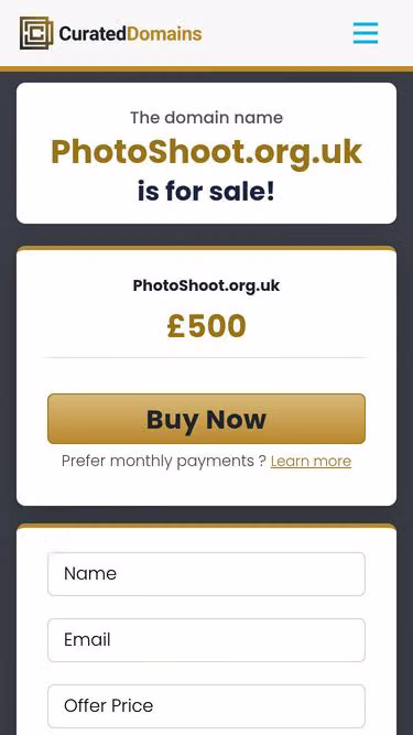 Screenshot of photoshoot.org.uk