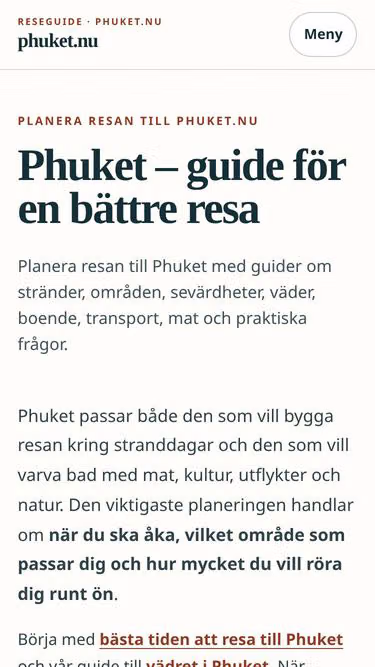 Screenshot of phuket.nu