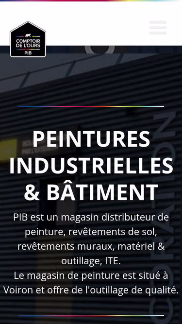 Screenshot of pib.fr
