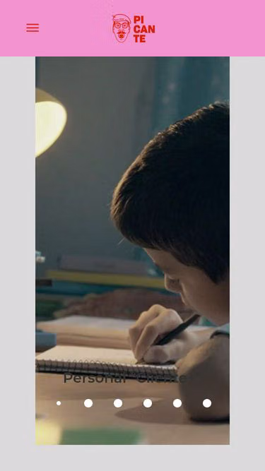 Screenshot of picante.com.py