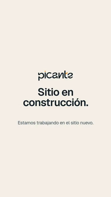 Screenshot of picante.com.uy
