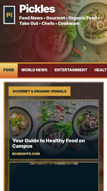 Screenshot of pickles.us