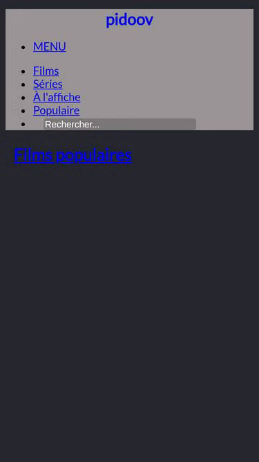Screenshot of pidoov.fr