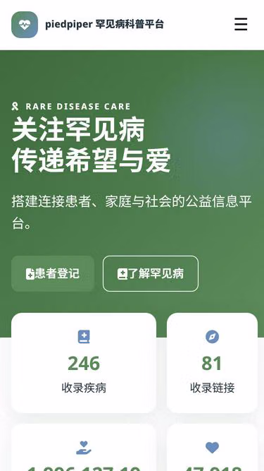 Screenshot of piedpiper.cn