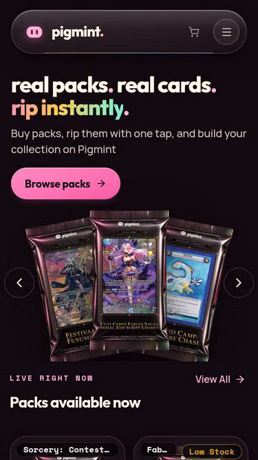Screenshot of pigment.gg