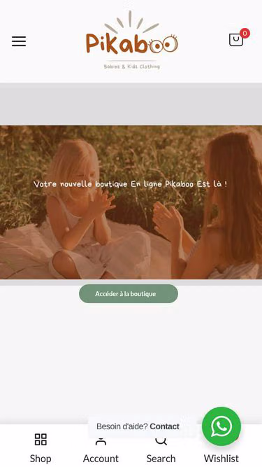 Screenshot of pikaboo.ma