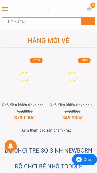 Screenshot of pikaboo.vn