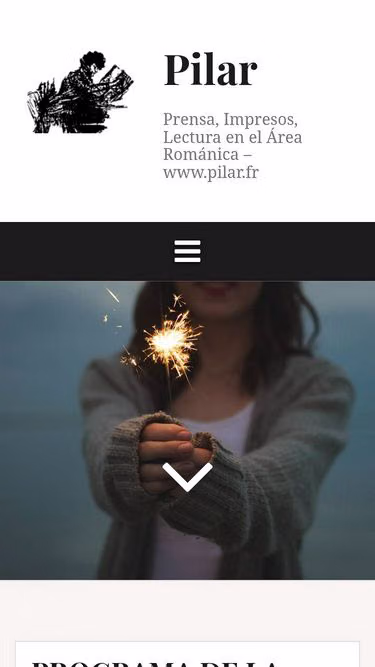 Screenshot of pilar.fr