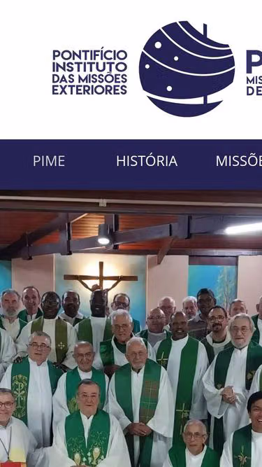 Screenshot of pime.org.br