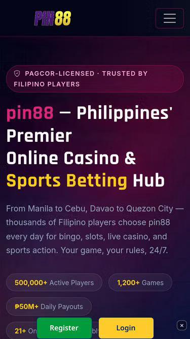 Screenshot of pin88.lat