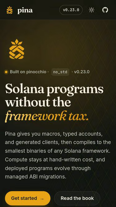 Screenshot of pina.rs