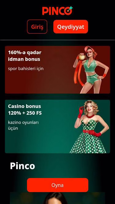 Screenshot of pinco.fans