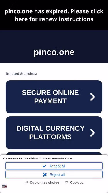 Screenshot of pinco.one