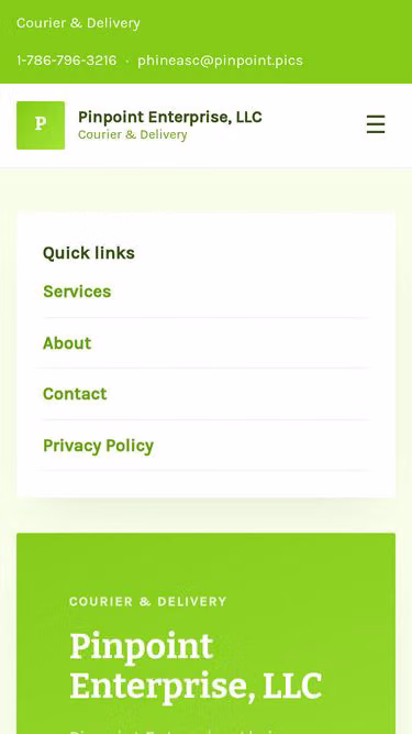 Screenshot of pinpoint.pics