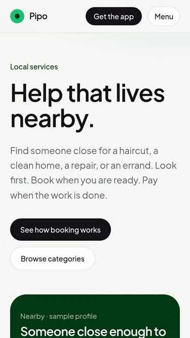 Screenshot of pipo.com.ng