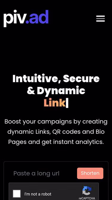 Screenshot of piv.ad