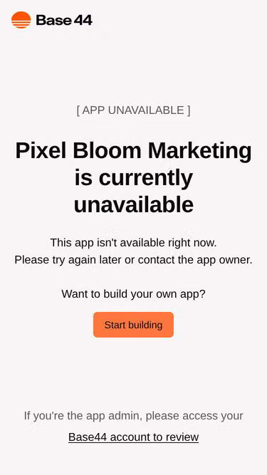 Screenshot of pixelbloom.ca