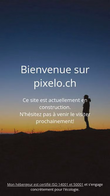Screenshot of pixelo.ch