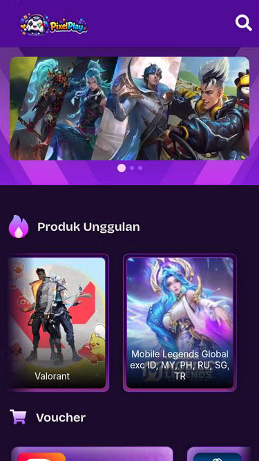 Screenshot of pixelplay.id