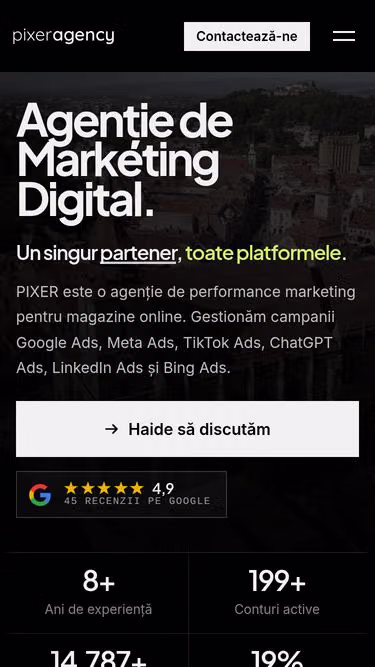 Screenshot of pixer.agency