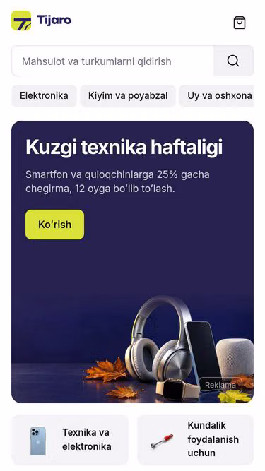 Screenshot of pixer.uz