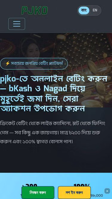 Screenshot of pjko.mom