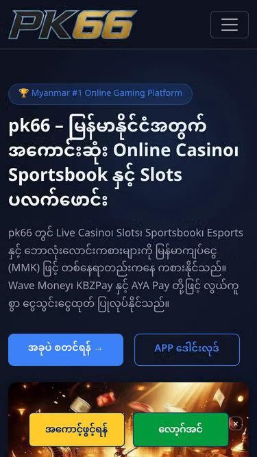 Screenshot of pk66.pw