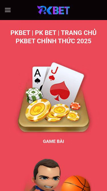 Screenshot of pkbet.tv